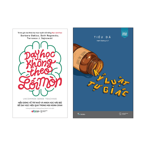 Combo 2 cuốn Tư Duy: Dạy Học Không Theo Lối Mòn + Kỷ Luật Tự Giác/Tặng Kèm Bookmark