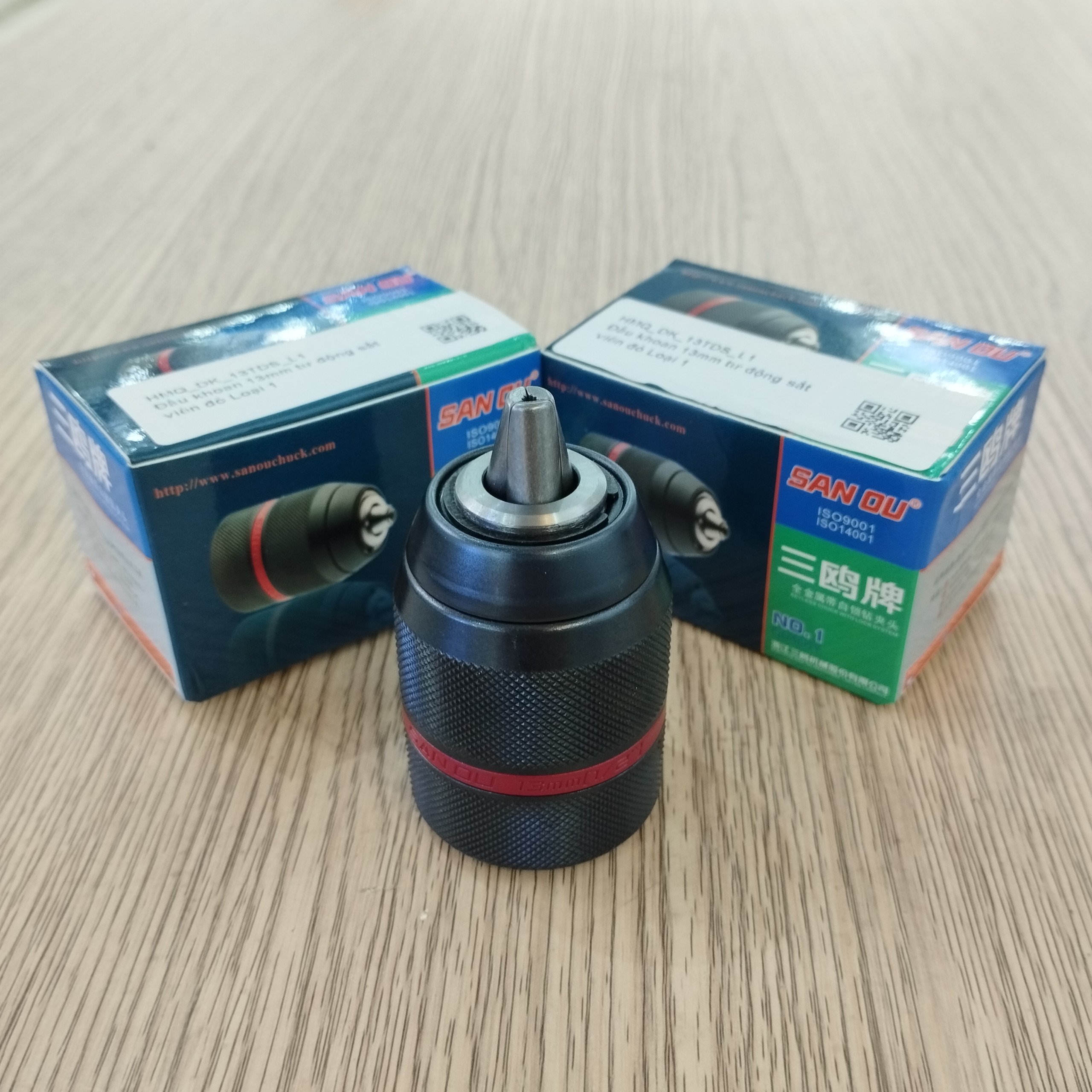Đầu kẹp mũi khoan bằng kim loại 13mm AuToLock