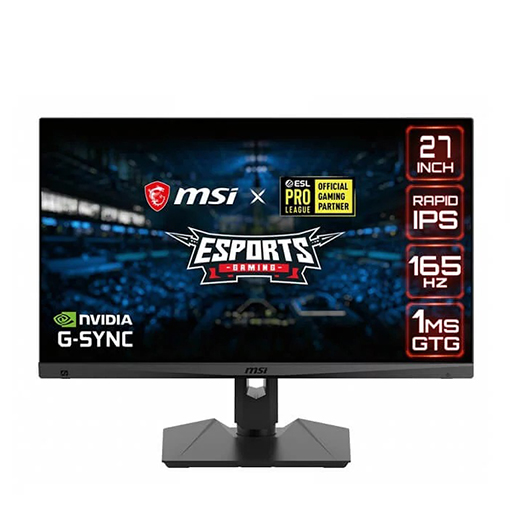 Màn Hình Gaming MSI Optix MAG274QRF 27″ (2560×1440/IPS/165Hz/1ms) - Hàng Chính Hãng