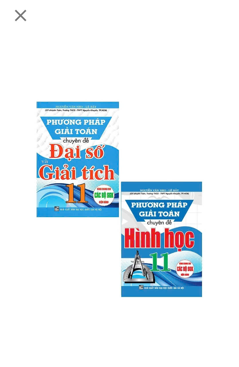 Combo Phương Pháp Giải Toán Chuyên Đề Đại Số Và Giải Tích 11 + Hình Học 11 (Bộ 2 Cuốn)
