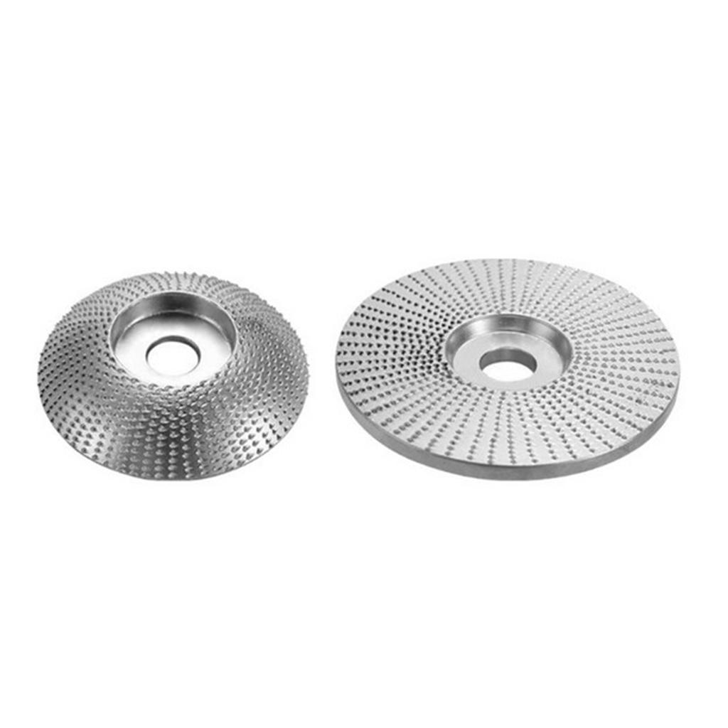 2Pcs Wood Sanding Shaping Disc Angle Grinder Grinding Wheel Bevel