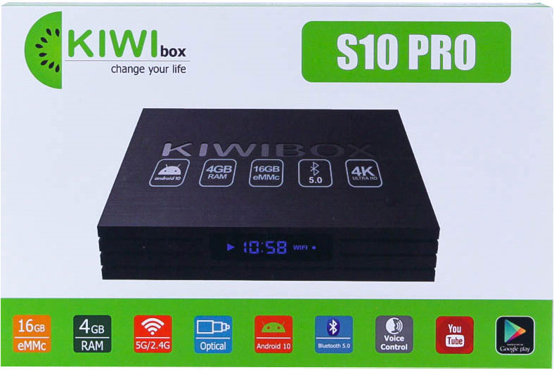 Android Kiwibox S10 Pro 2020 Ram 4G Rom 16G - Sản phẩm chính hãng