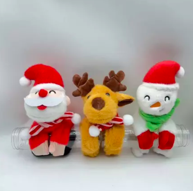 Thú nhồi bông Noel đập tay đáng yêu - Quà tặng gấu bông giáng sinh vui vẻ ôm tay cute - Gối ôm mềm mại cho bé