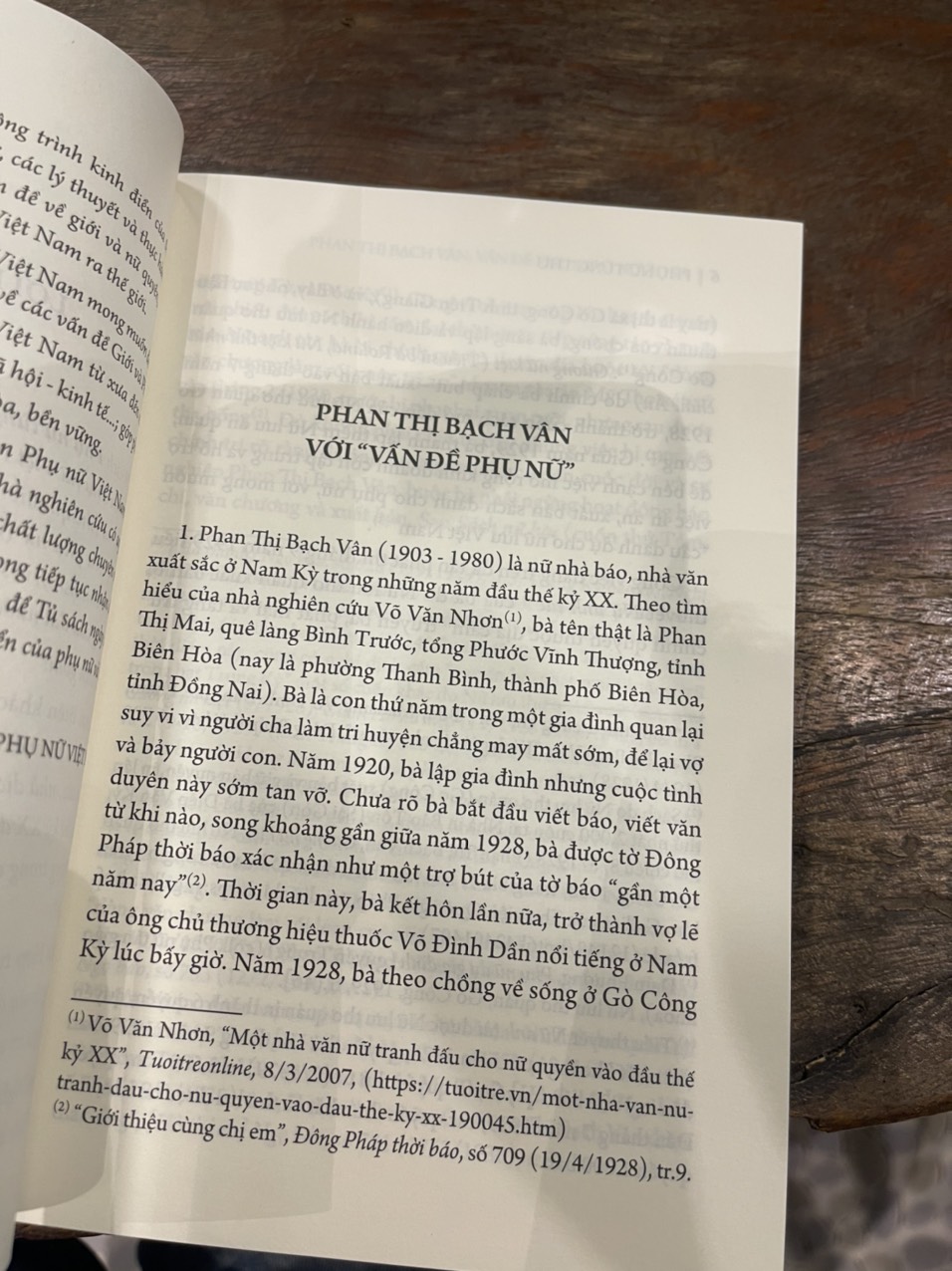 PHAN THỊ BẠCH VÂN - VẤN ĐỀ PHỤ NỮ Ở NƯỚC TA – Đoàn Ánh Dương, Nguyễn Thị Lan Anh, Vũ Thị Thanh Loan – NXB Phụ Nữ Việt Nam