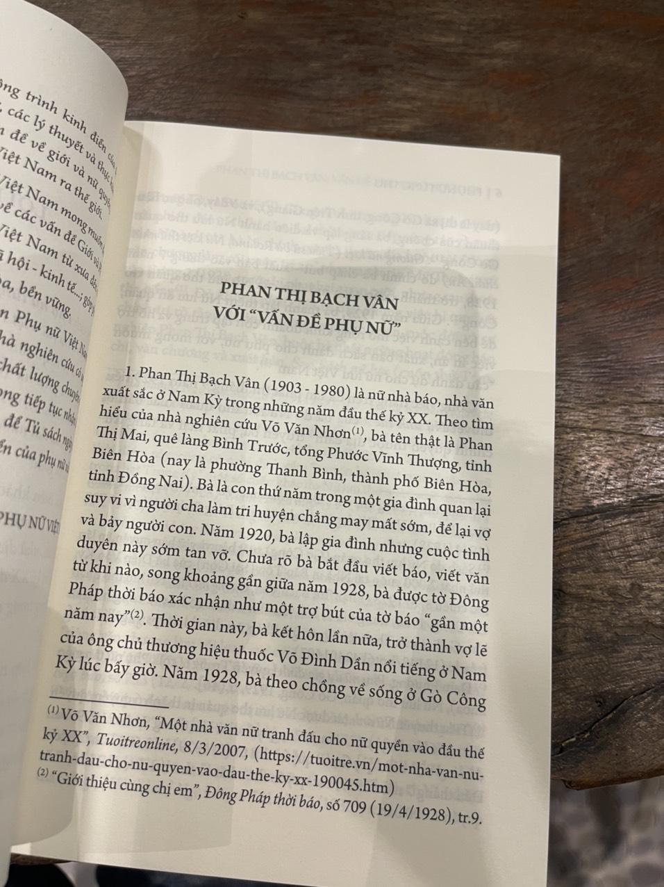 (Phụ nữ tùng thư - Tủ sách giới và phát triển) PHAN THỊ BẠCH VÂN - VẤN ĐỀ PHỤ NỮ Ở NƯỚC TA – Đoàn Ánh Dương, Nguyễn Thị Lan Anh, Vũ Thị Thanh Loan – NXB Phụ Nữ Việt Nam (bìa mềm)