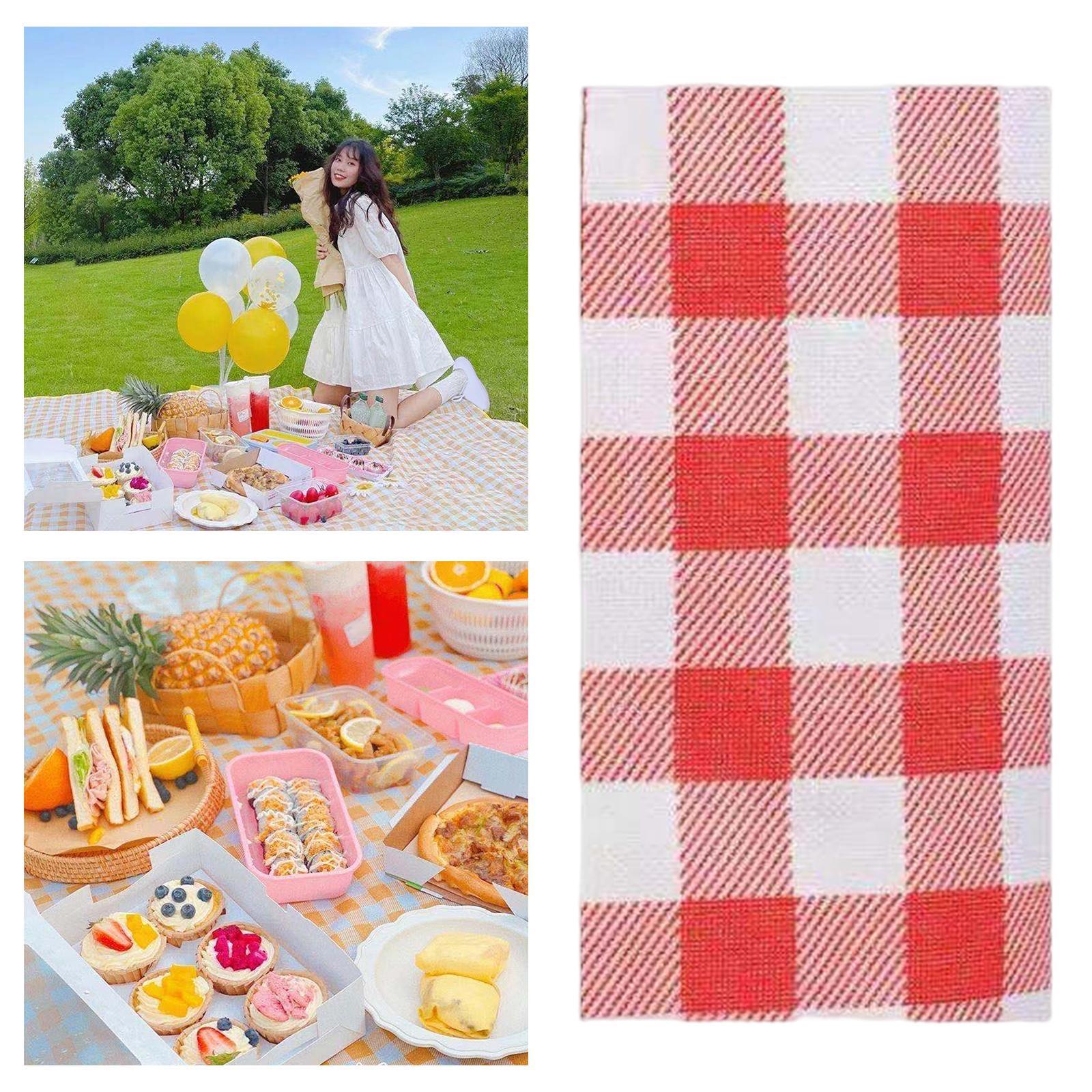 2x2M Picnic Blanket Waterproof Portable Large Sand Proof Beach Mat for Outdoor Camping