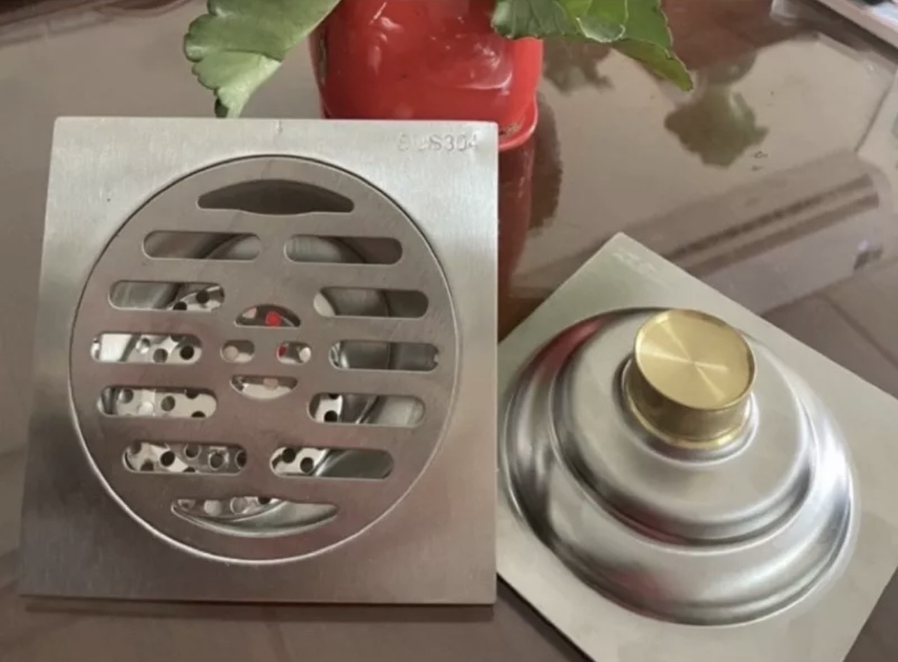 Hố Ga Phễu Thoát Sàn chống mùi hôi, chống côn trùng, chống trào ngược inox 304