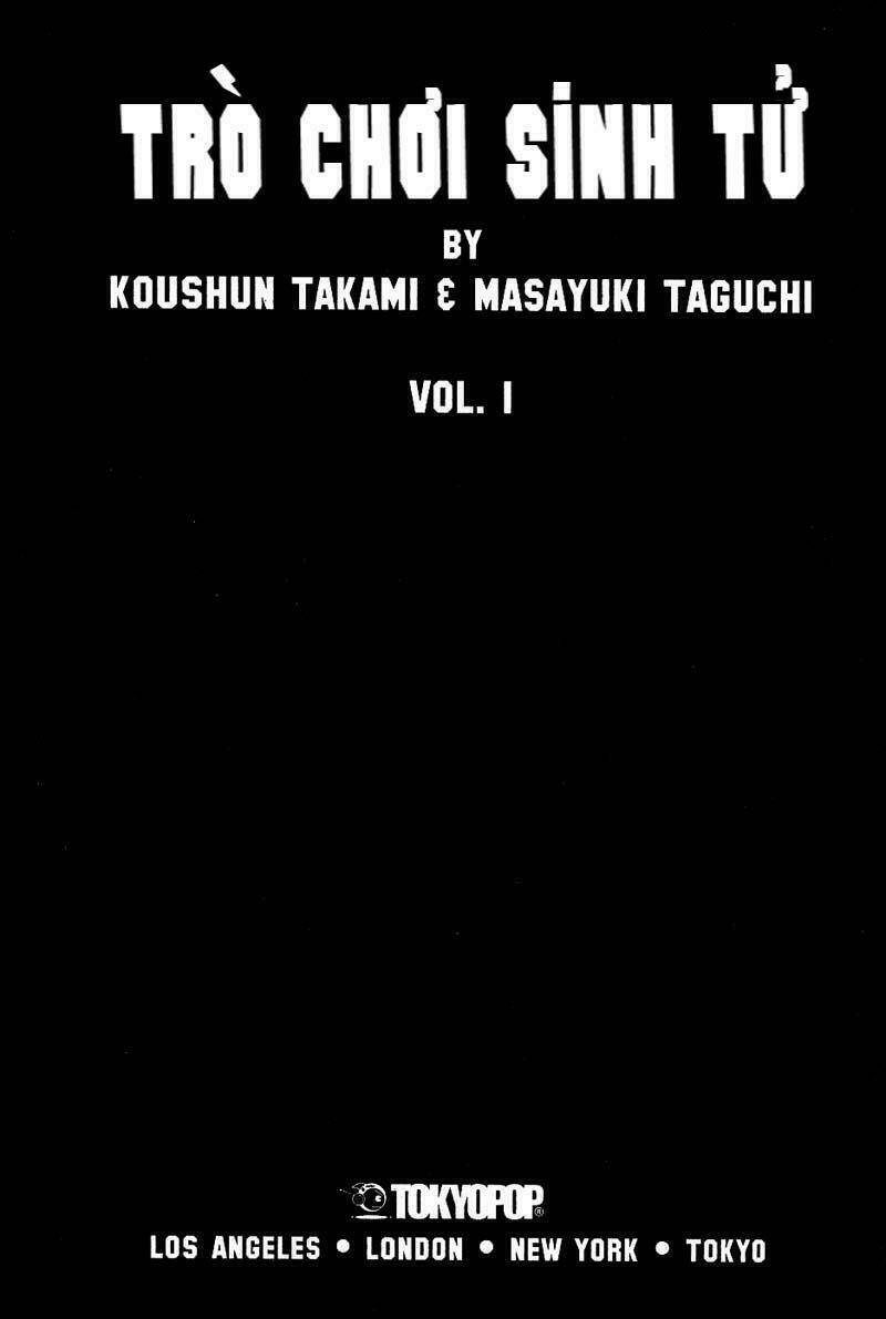 sống còn - trò chơi sinh tử chapter 1 2