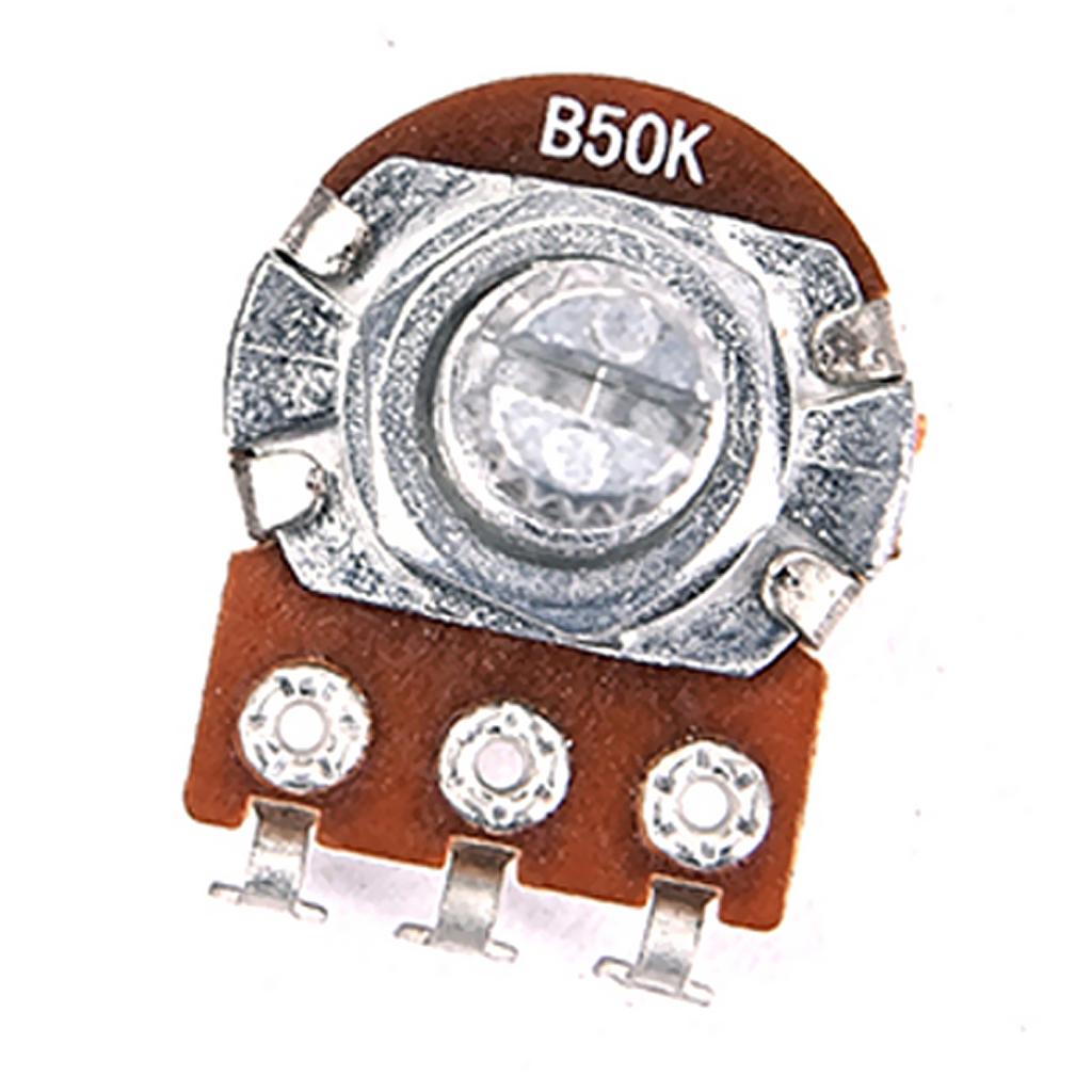 10pcs 18mm Long Split Shaft Potentiometer Audio Pots for Electric Guitar Bass Parts