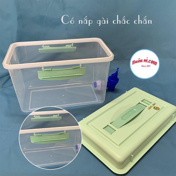 Bình đựng nước có vòi 2.5l, 5l Việt Nhật, Bình đựng nước trà, nước trái cây để trong tủ lạnh tiện lợi -br01376