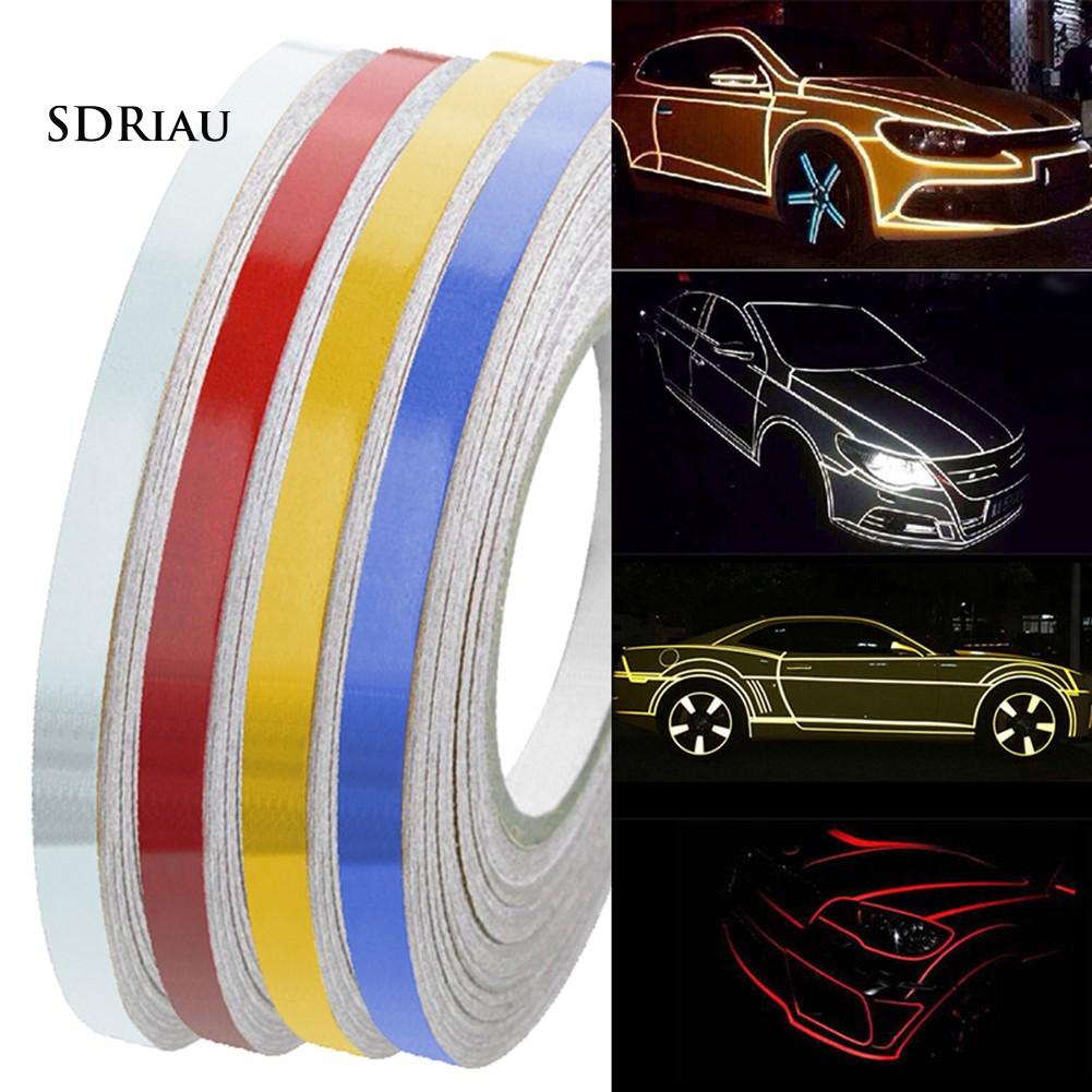 Decal Dán Trang Trí Phản Quang Chống Thấm Nước 45mx1cm Cho Xe Hơi