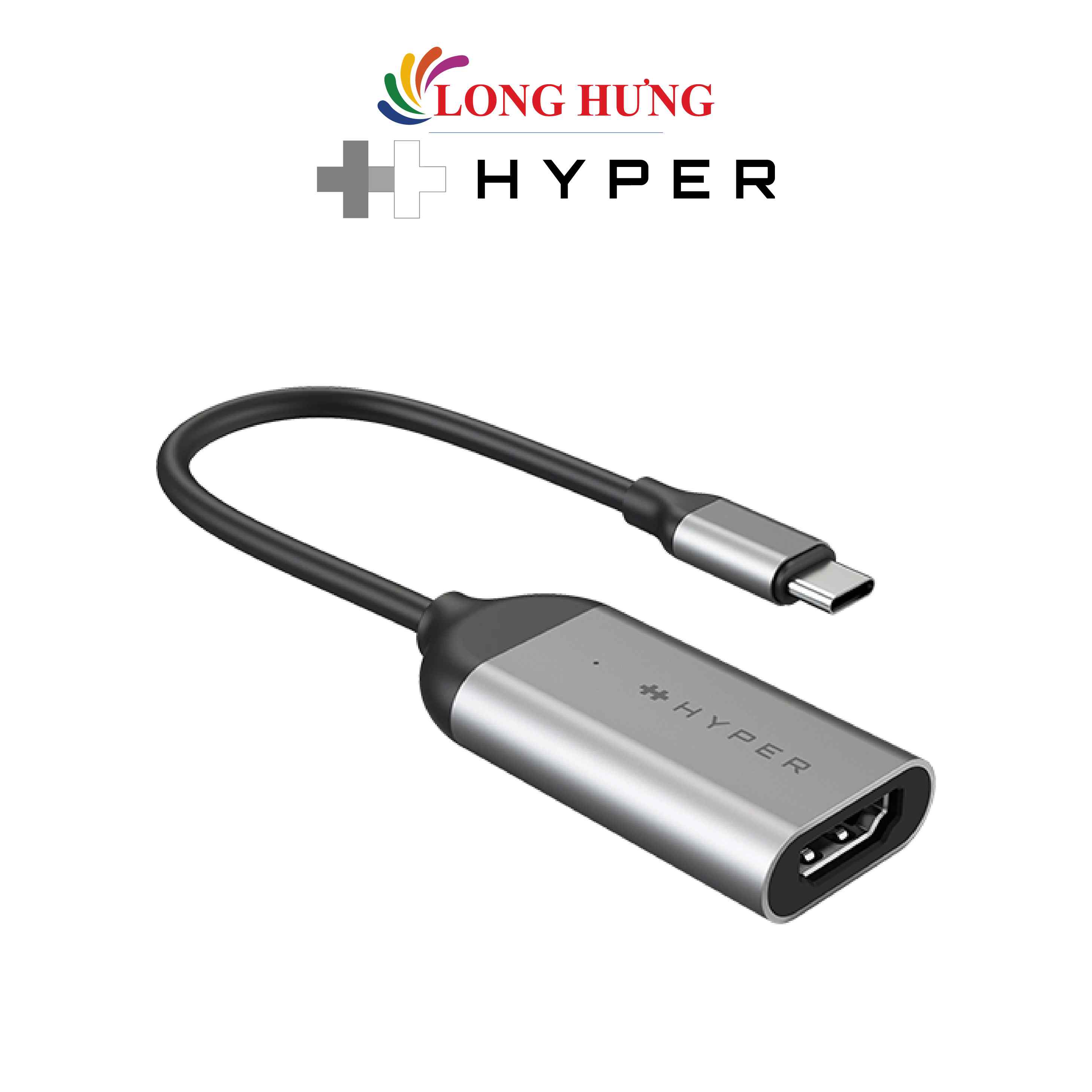 Cổng chuyển đổi HyperDrive USB-C to 8K60Hz HDMI HD-H8K - Hàng chính hãng