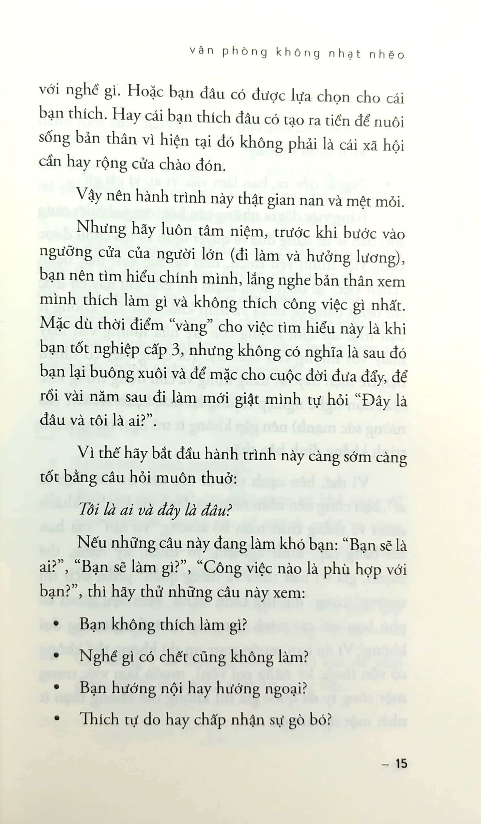 Sách Văn Phòng Không Nhạt Nhẽo