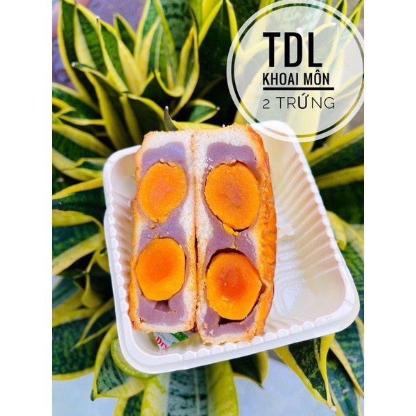 Bánh Trung Thu Khoai Môn Tân Dân Lợi - 200g/2 trứng muối - Bao ngon - Bao date mới