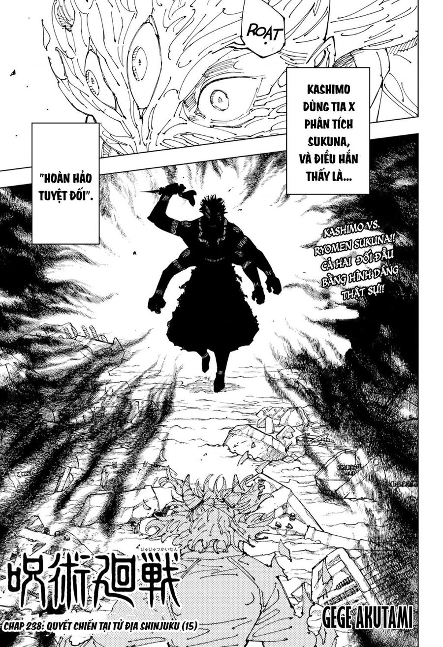 jujutsu kaisen - chú thuật hồi chiến chapter 238 2