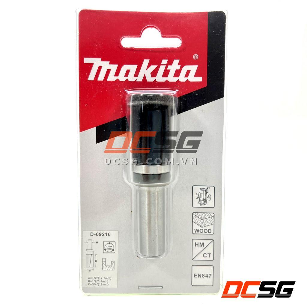 Mũi phay gỗ mẫu thẳng ổ bi 1/2&quot;-19mm Makita D-69216 | DCSG