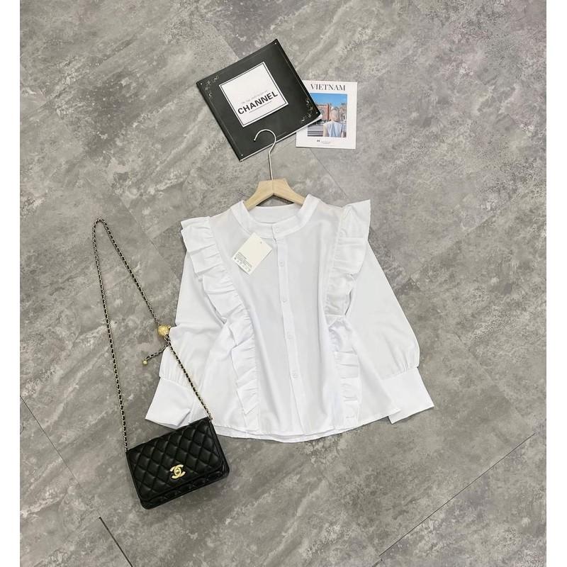 ÁO SƠ MI BÈO CỔ TÀU DÀI TAY