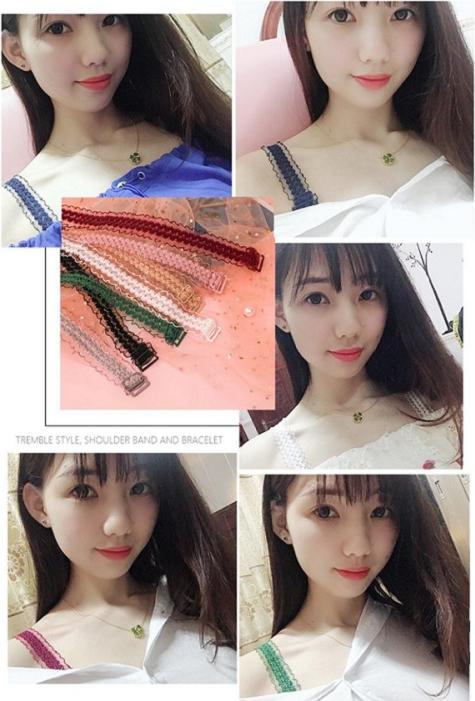 Combo 2 đôi dây áo ngực ren - Màu ngẫu nhiên