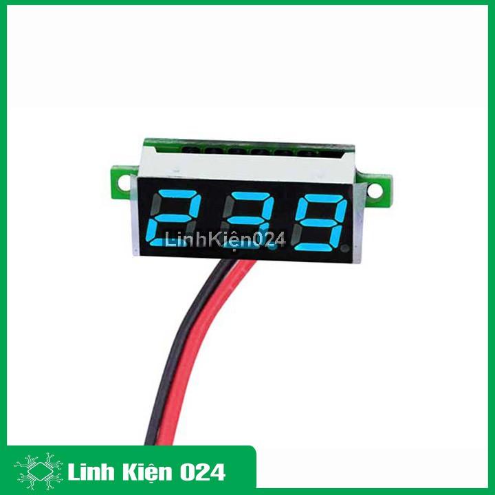 Vôn Kế Điện Tử 0.28 Inch 0-100VDC