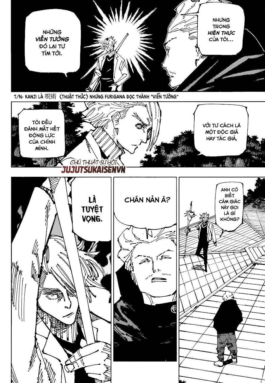 jujutsu kaisen - chú thuật hồi chiến chapter 182 4