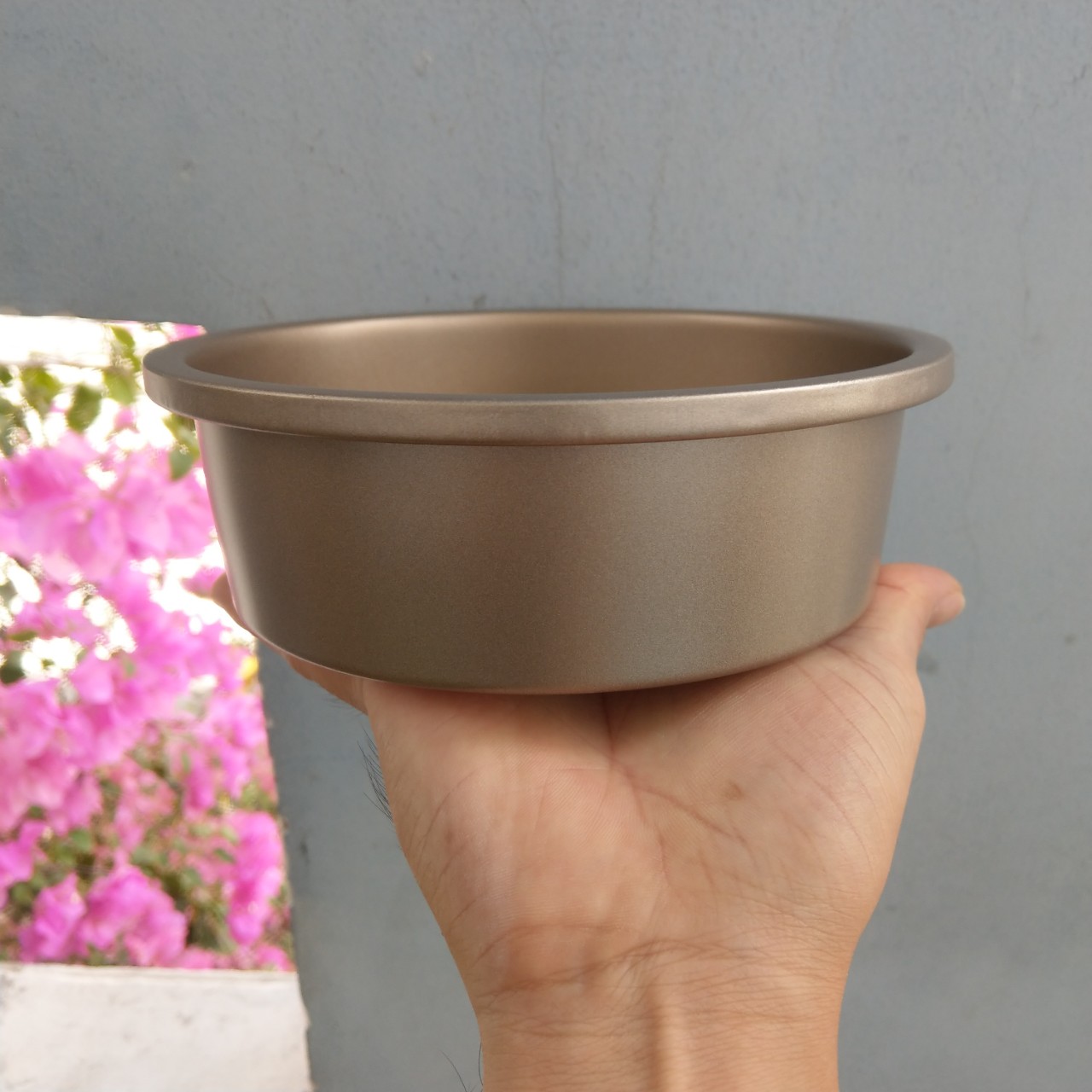 Khuôn Nhôm Tròn Đúc *Đế Rời* Làm Bánh Bông Lan 12cm-16.5cm-21.5cm-26cm- T0143