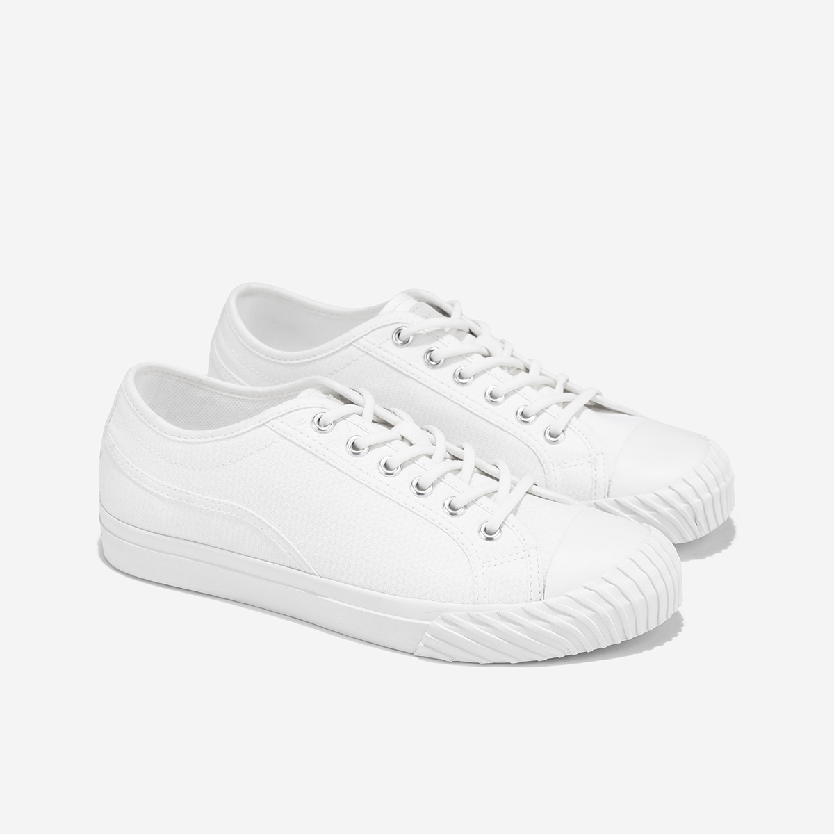 Vascara Giày Sneaker Vải Canvas Giấu Dây - SNK 0076