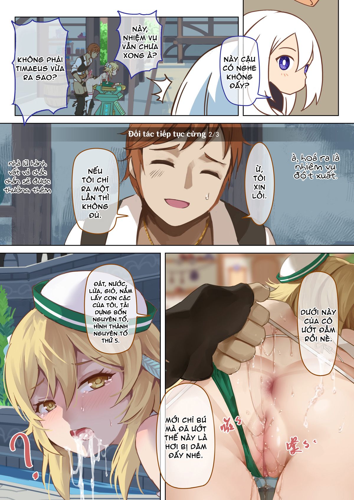 lễ hội mùa xuân mondstadt chapter 1 14