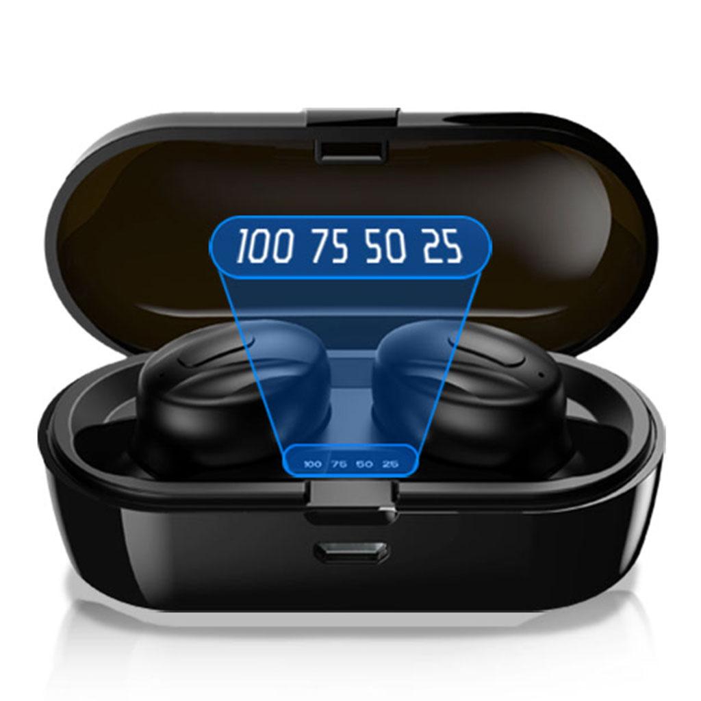 Wireless Earbuds Bluetooth 5.0 with Charging Case Waterproof TWS Stereo Noise Cancelling Headphones in Ear Built in Mic Headset