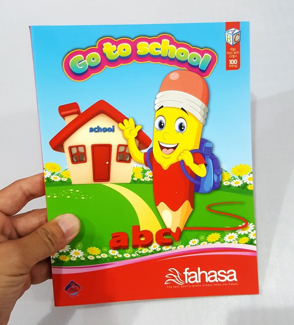 Tập 100 Trang ĐL 100g/m2 - FAHASA (Mẫu Màu Giao Ngẫu Nhiên)