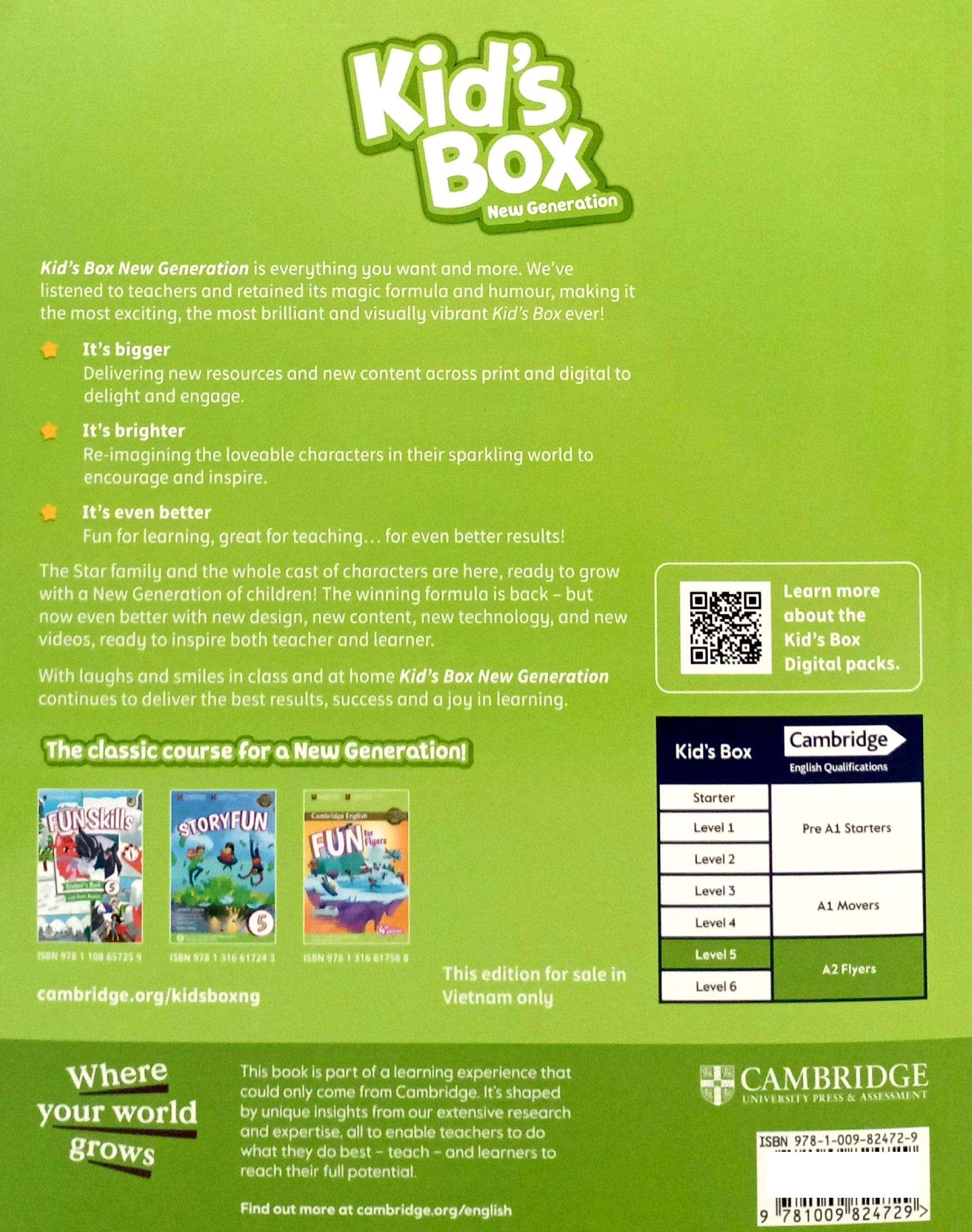 Sách ngoại văn: Kid's Box New Generation - Activity Book With Digital Pack 5