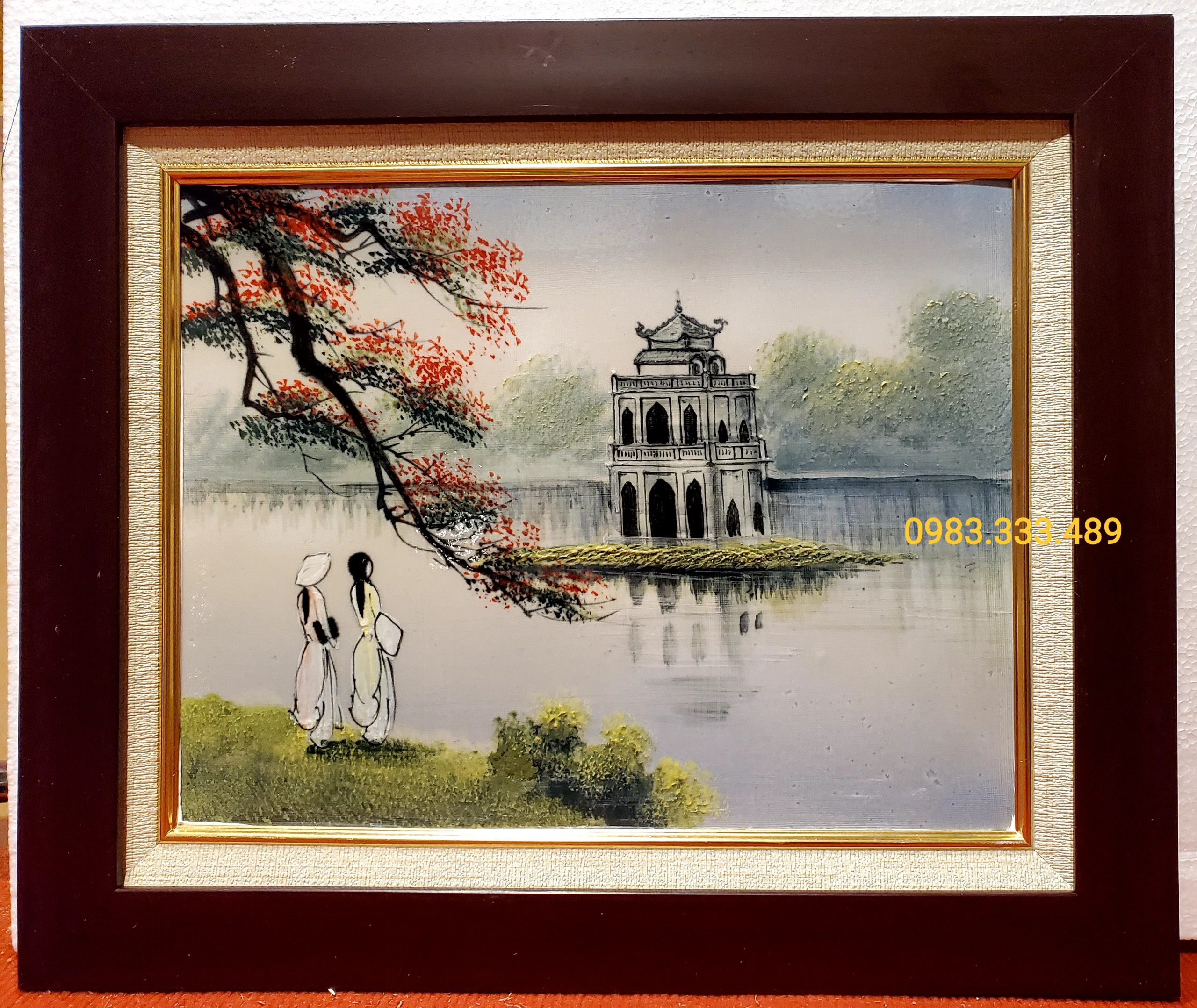 TRANH SỨ - PHONG CẢNH HÀ NỘI