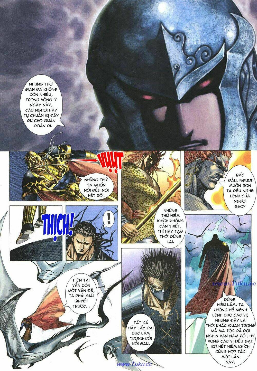 chiến thần ký chapter 18 19