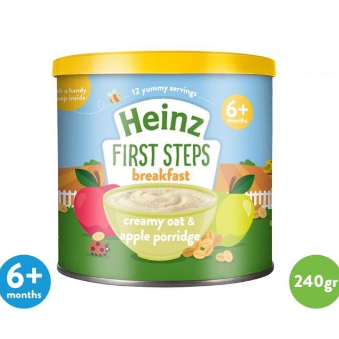 Bột Ăn Dặm Yến Mạch Táo HEINZ 240g 