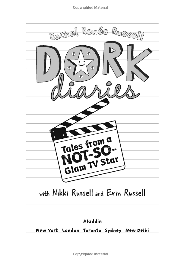 Dork Diaries 7 - Tales from a Not-So-Glam TV Star (Hardcover)