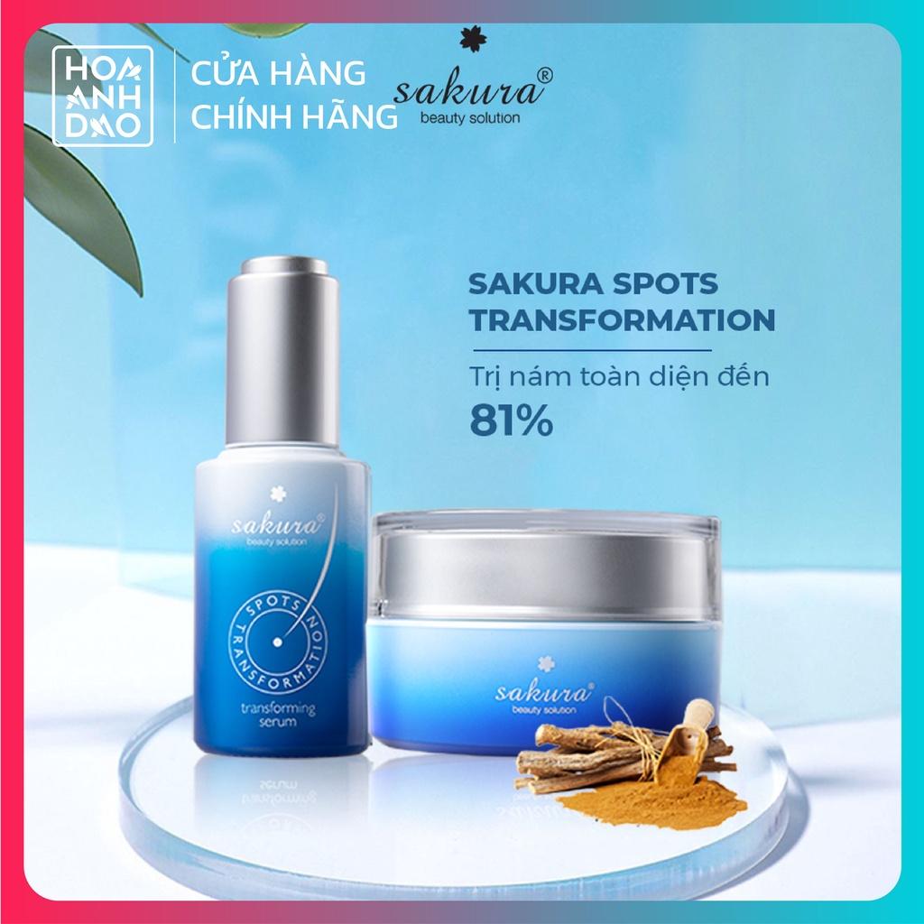 Kem giảm nám Sakura Transforming Cream chính hãng Nhật Bản 30g