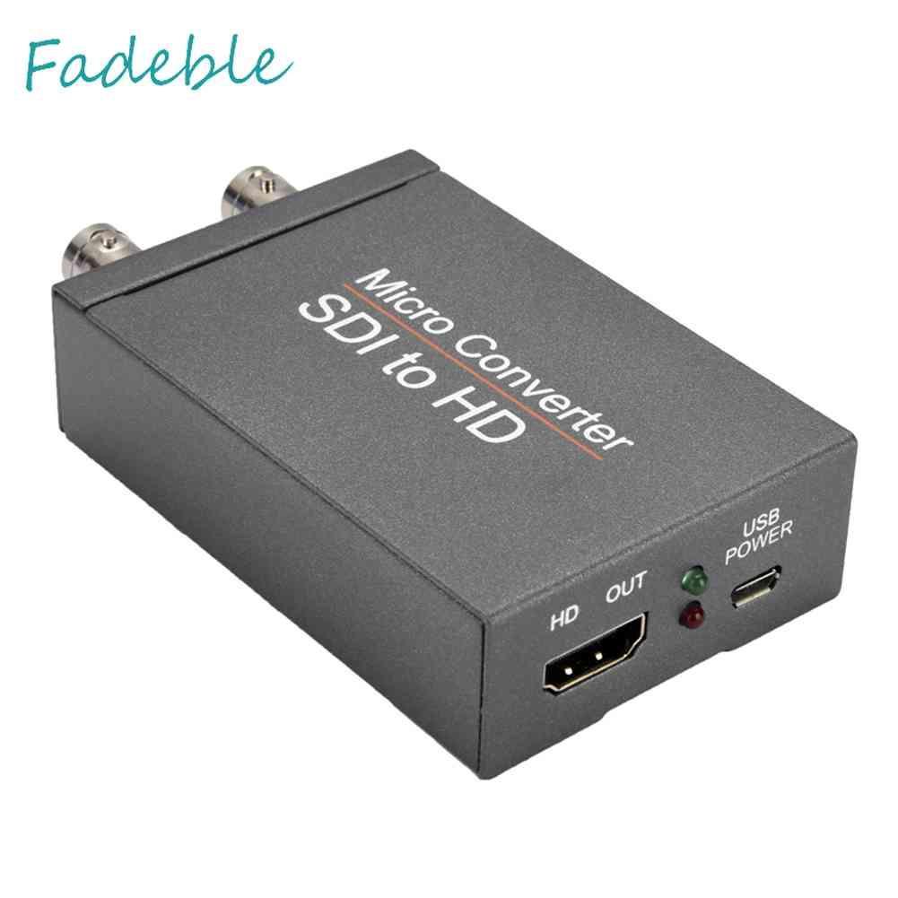 Cáp ChuyểN Micro 1080P HDMI Sang 3G HD SDI Cho Camera / HDTV / DVD