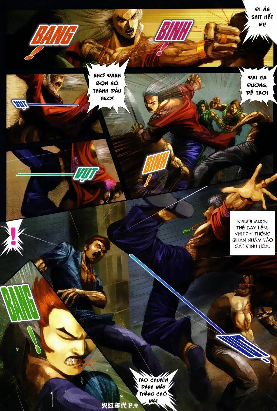 hỏa hồng niên đại hắc cốt đường chapter 55 8