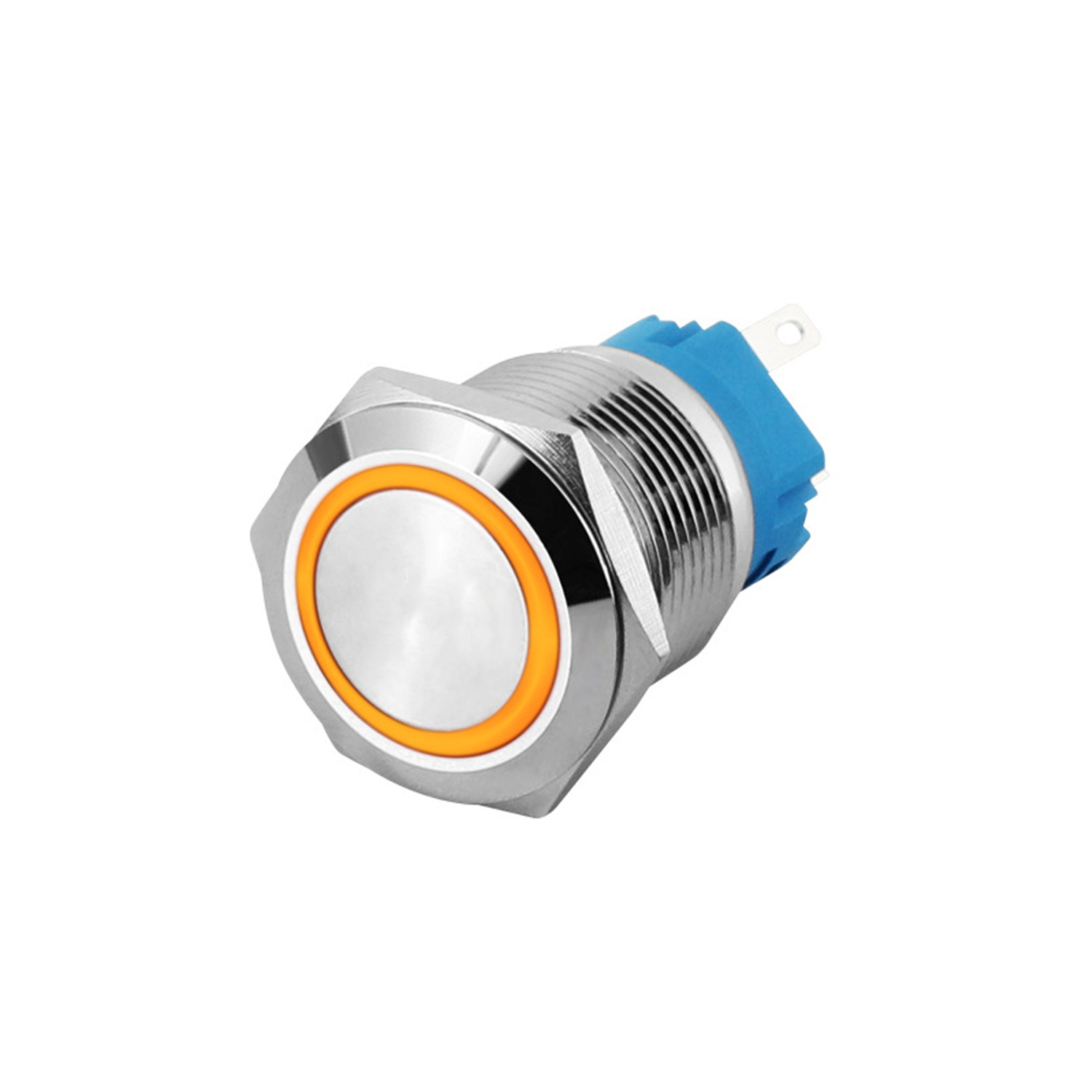 Nút nhấn công tắc tự khóa 12mm Vỏ INOX chống thấm nước