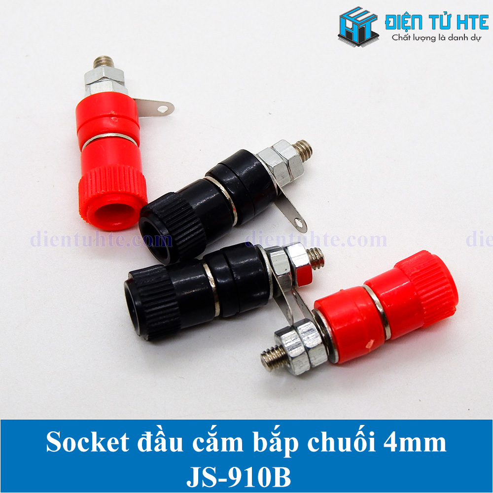 Socket cho đầu cắm bắp chuối 4mm JS-910B