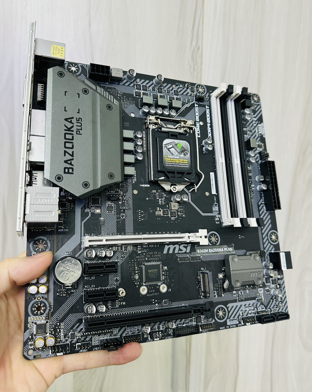 Bo Mạch Chủ (Mainboard) MSI B360M BAZOOKA PLUS (HÀNG CHÍNH HÃNG)