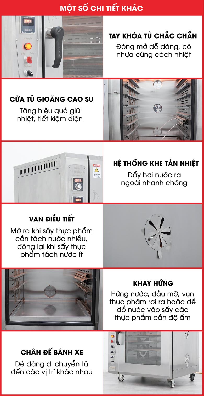 Tủ sấy thực phẩm cao cấp CY-5 NEWSUN - Hàng chính hãng