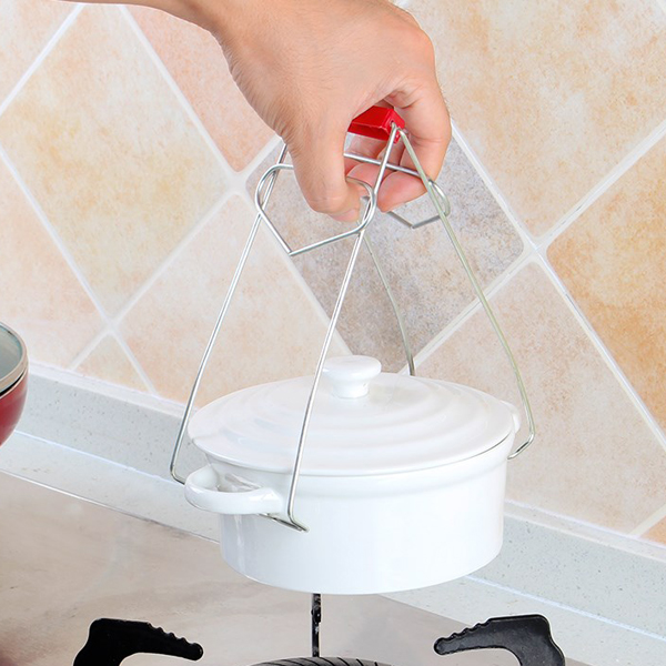 Bộ 2 Dụng Cụ Inox Gắp Bát Đĩa Nóng
