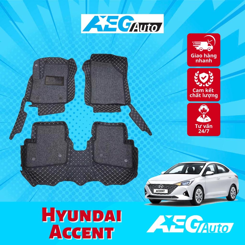 Thảm Lót Sàn Ô Tô 5d 6d Hyundai Accent Bảo Vệ Sàn Xe Không Mùi Không Thấm Nước Bền Đẹp