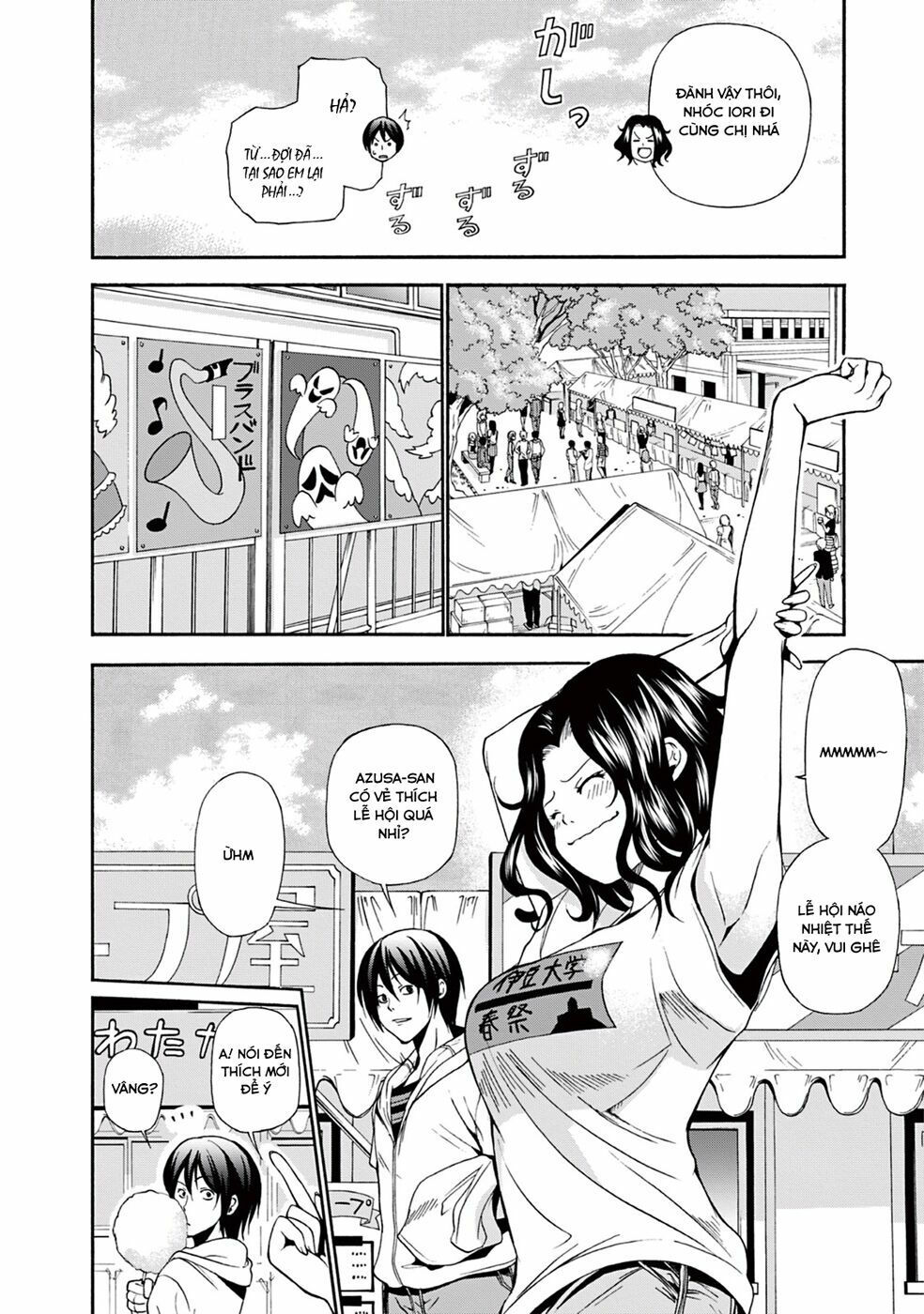 cô gái thích lặn - grand blue chapter 7 7