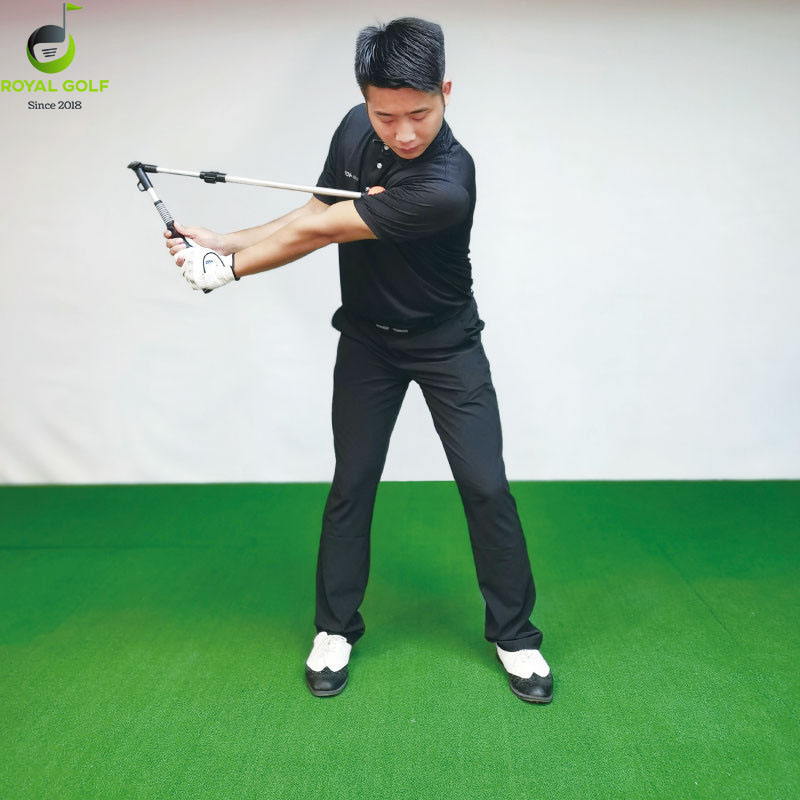 Gậy Chỉnh Swing Golf Thu gọn