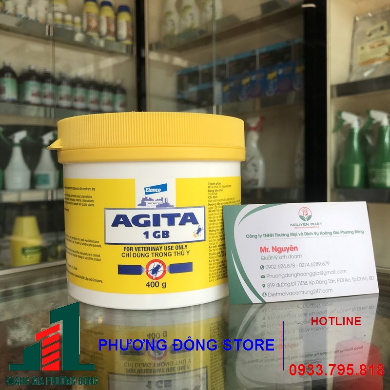 Thuốc diệt ruồi hiệu quả tận gốc Agita 1GB-400g