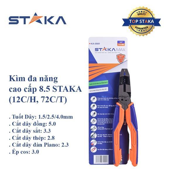 Kìm đa năng cao cấp 8.5 STAKA (12C/H, 72C/T)-NEW KA-0900