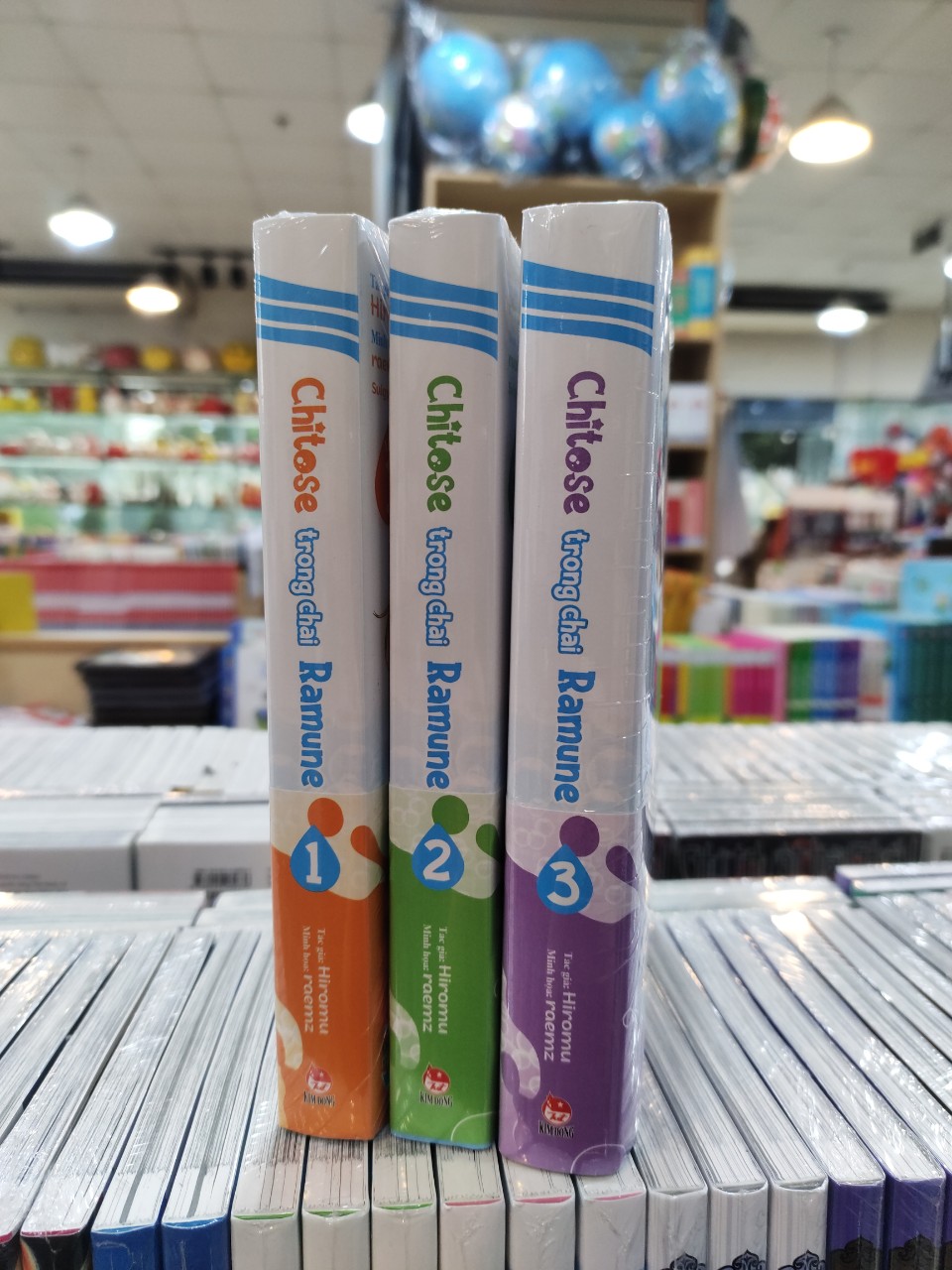 Chitose Trong Chai Ramune - Combo 3 cuốn Bản giới hạn (Tập 1+2+3)