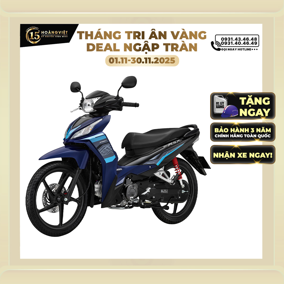 Xe máy Honda Wave RSX 2026- Phiên bản Thể Thao