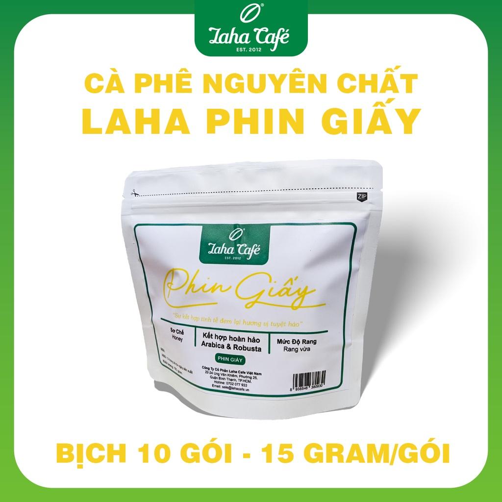 Cà phê phin giấy Laha Special - Laha Cafe - Bịch 10 gói x 15 gram